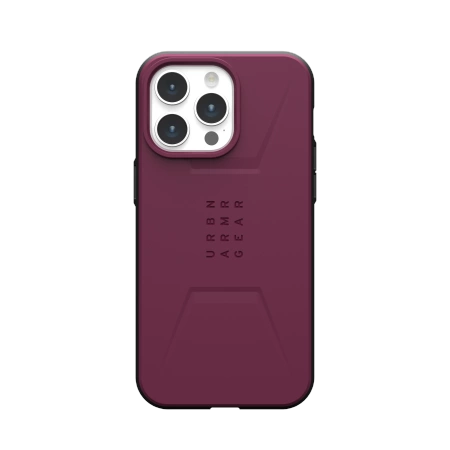 Pouzdro UAG Civilian MagSafe pro iPhone 15 Pro Max - fialové
