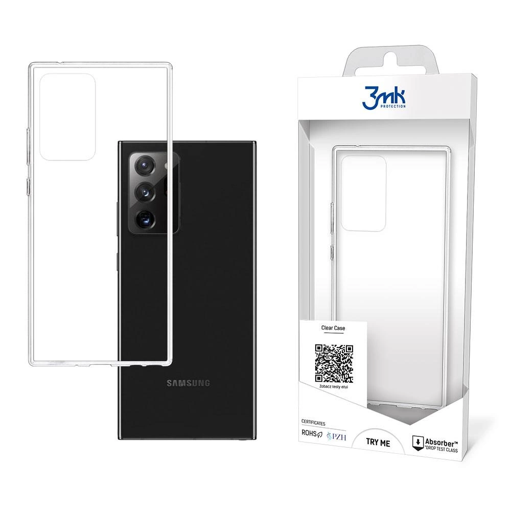 3mk Protection 3mk průhledné pouzdro pro Samsung Galaxy Note 20 Ultra 5G - čiré