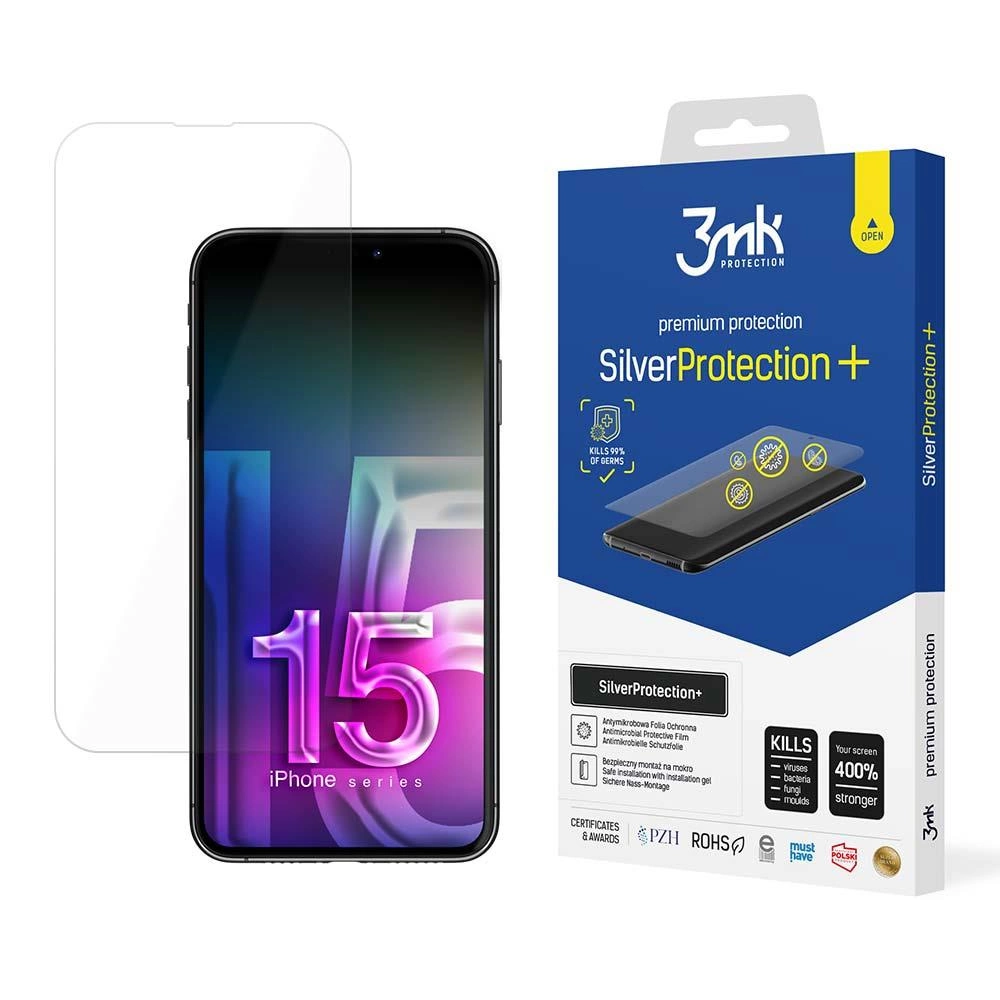 3mk Protection 3mk SilverProtection+ ochranná fólie pro iPhone 15