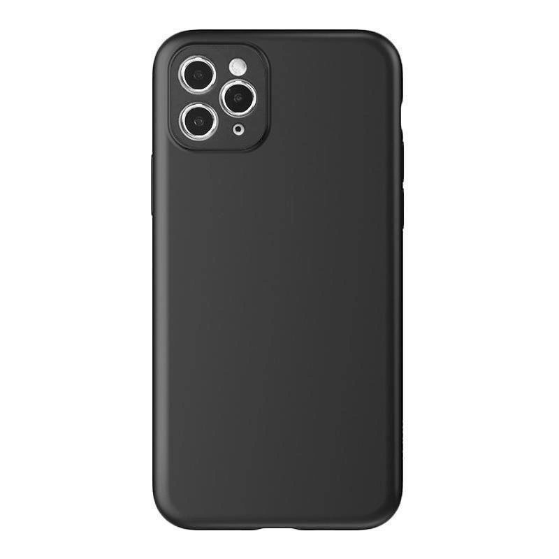 Hurtel Měkké pouzdro pro Motorola Moto G73 5G tenký silikonový kryt černé barvy