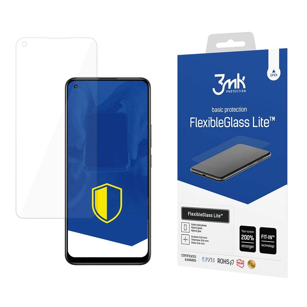 3mk Protection 3mk FlexibleGlass Lite™ hybridní sklo pro Realme 8 4G