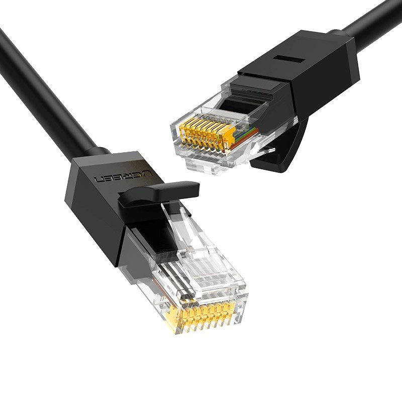 Ugreen kabel Ethernet patchcord RJ45 Cat 6 UTP 1000Mbps 1m černý (20159)