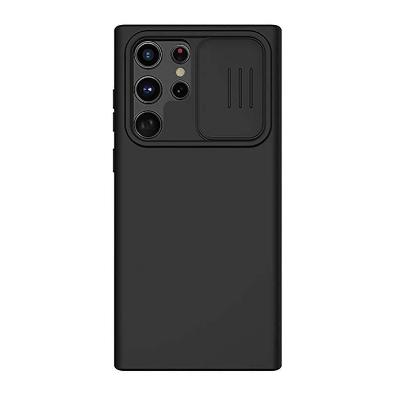 Pouzdro Nillkin CamShield Silky pro Samsung Galaxy S23 Ultra (černé)