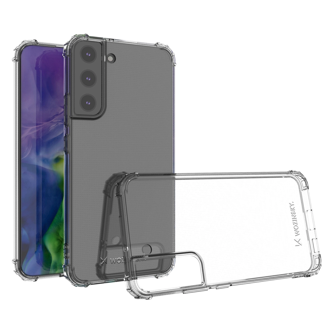 Pancéřové pouzdro Wozinsky Anti Shock pro Samsung Galaxy S22+ (S22 Plus) transparentní