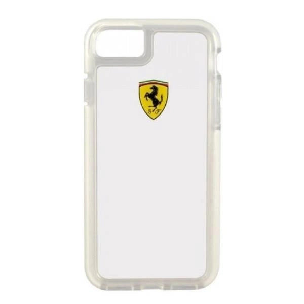 Ferrari Nárazuvzdorné pouzdro pro iPhone 7 / 8 / SE 2020 / SE 2022 - průhledné