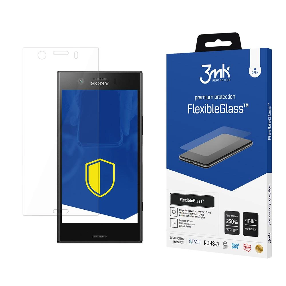 3mk Protection 3mk FlexibleGlass™ hybridní sklo pro Sony Xperia XZ1 Compact