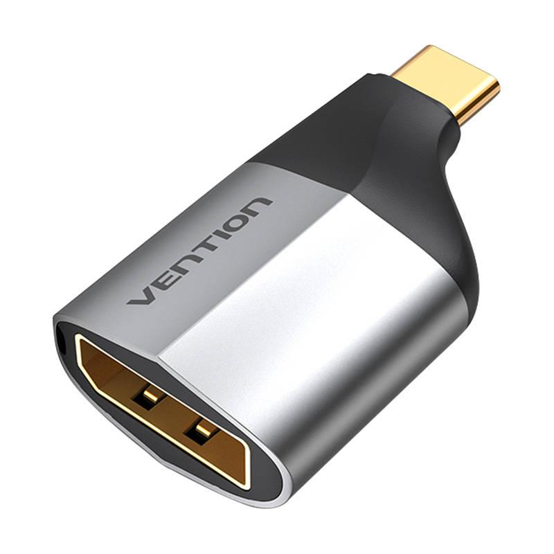 Adaptér USB-C - DisplayPort Vention TCCH0 (černý)