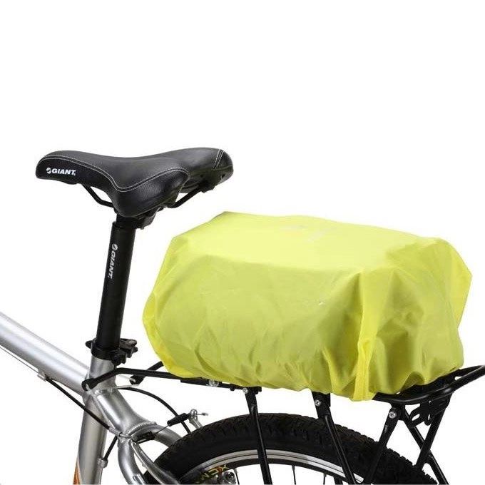 Wozinsky univerzální pláštěnka s elastickým páskem na batoh na kolo zelená (WBB5YW)