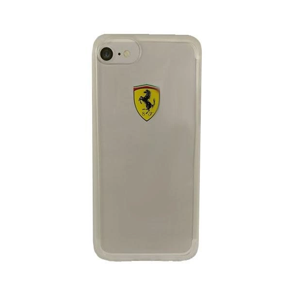 Průhledné pouzdro Ferrari pro iPhone 7 / 8 / SE 2020 / SE 2022 - transparentní