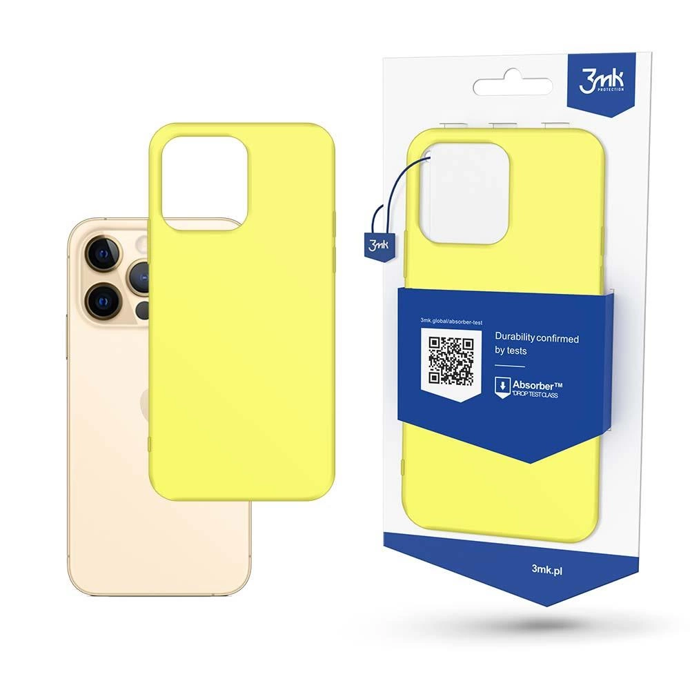 3mk Protection 3mk Matt pouzdro pro iPhone 13 Pro Max - žluté