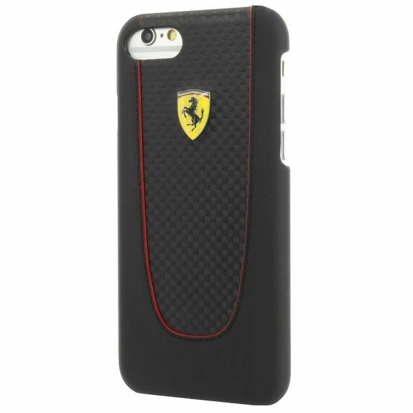 Pouzdro Ferrari Pit Stop pro iPhone 7 / 8 / SE 2020 / SE 2022 - černé