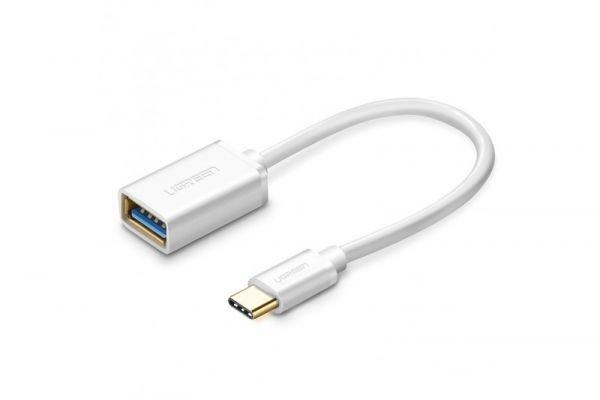 Adaptér USB-C 3.0 OTG UGREEN (bílý)