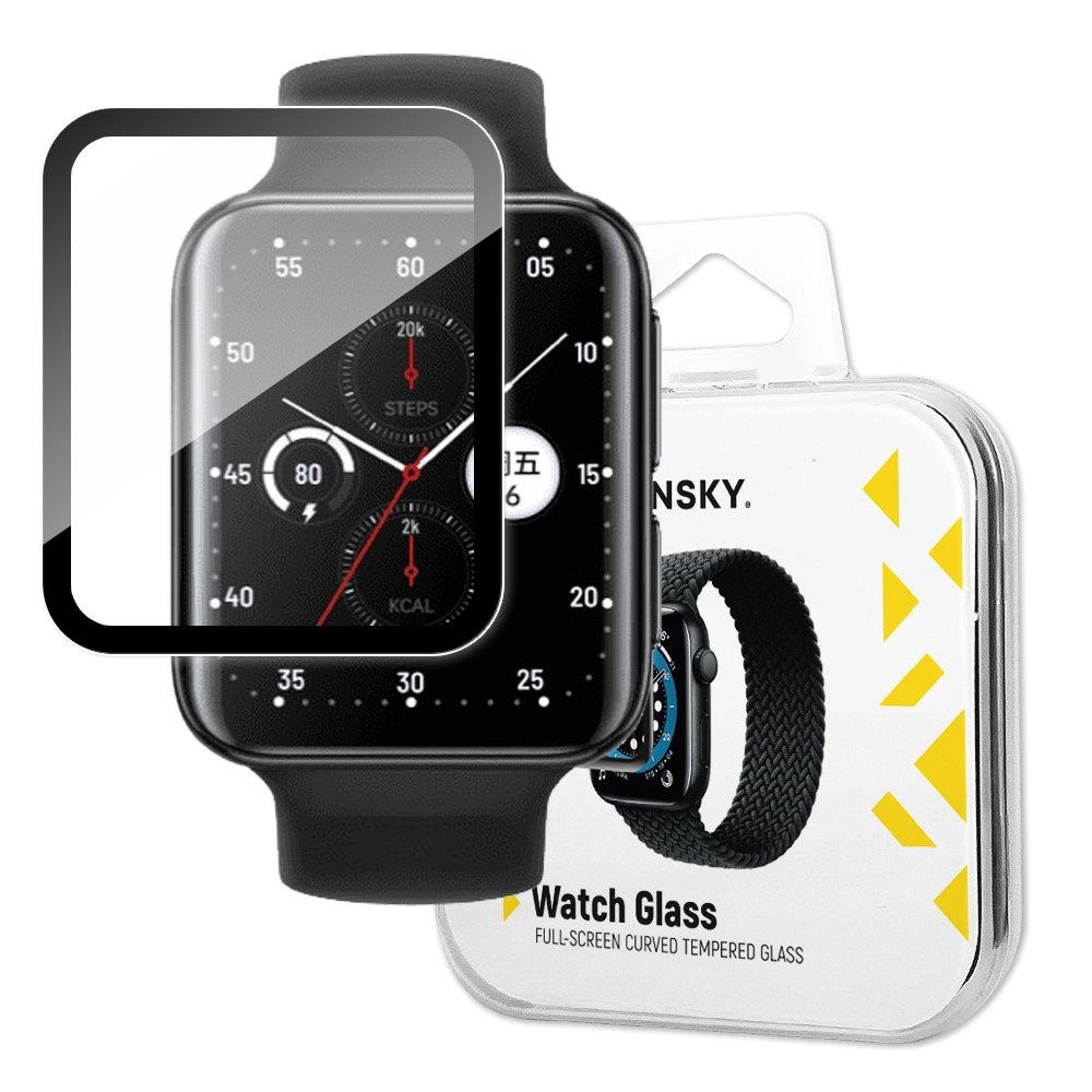 Wozinsky Watch Glass hybridní sklo pro Oppo Watch 2 42 mm černé