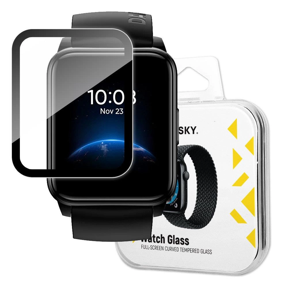 Wozinsky Watch Glass hybridní sklo pro Realme Watch 2 černé