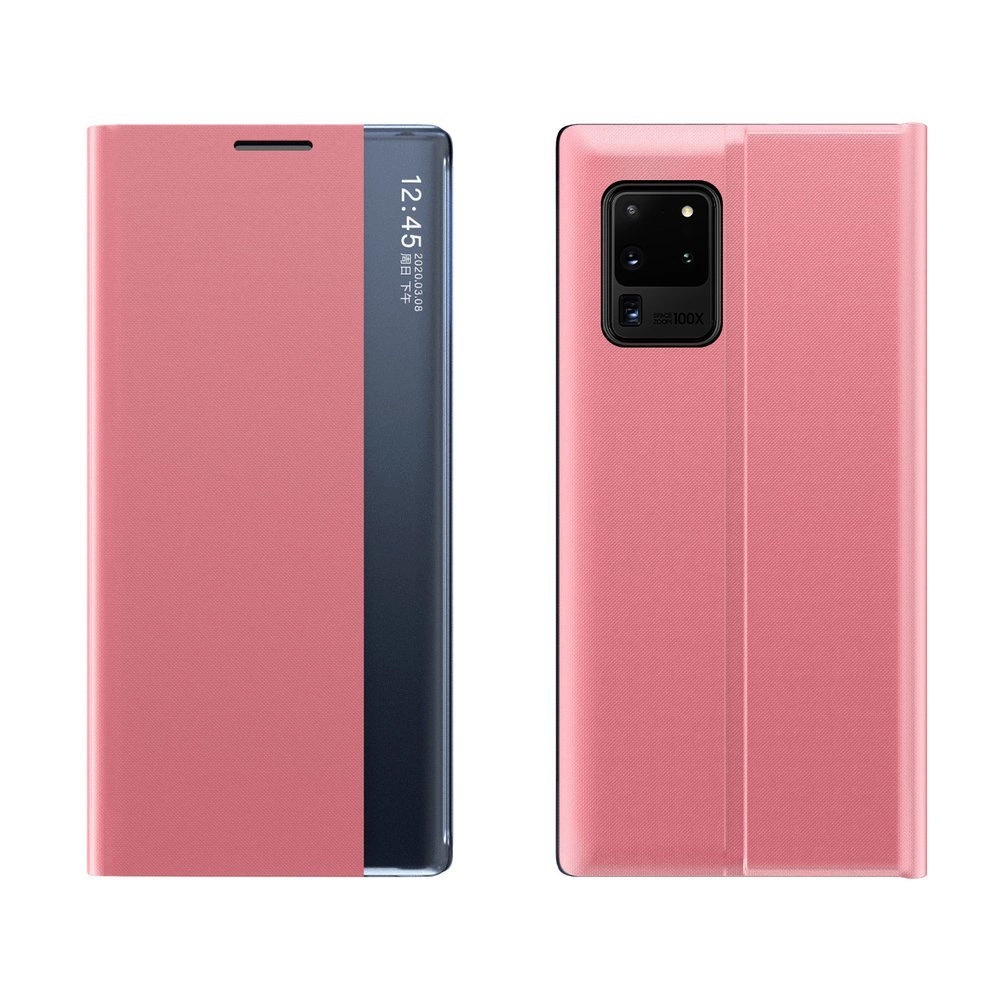 Hurtel Nový flipový kryt Sleep Case s funkcí stojánku Samsung Galaxy A52s 5G / A52 5G / A52 4G růžový