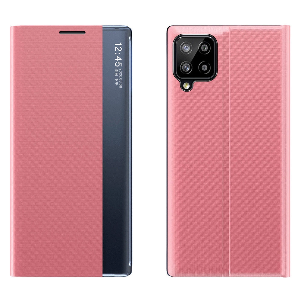 Hurtel Pouzdro Sleep Case flip cover Smart Cover Samsung Galaxy A22 4G růžové