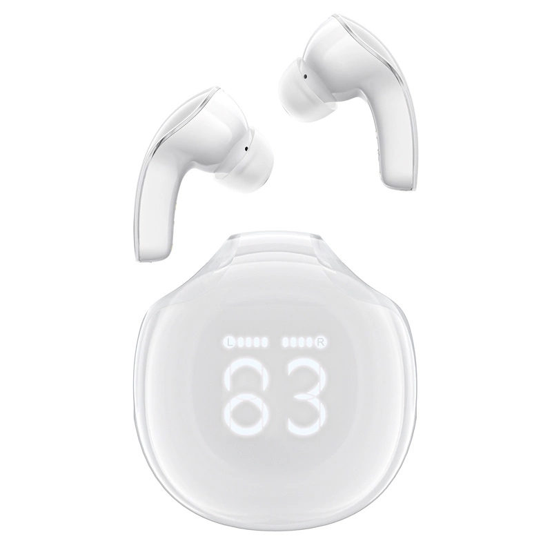 Bezdrátová sluchátka do uší Acefast T9 Bluetooth 5.3 - bílá