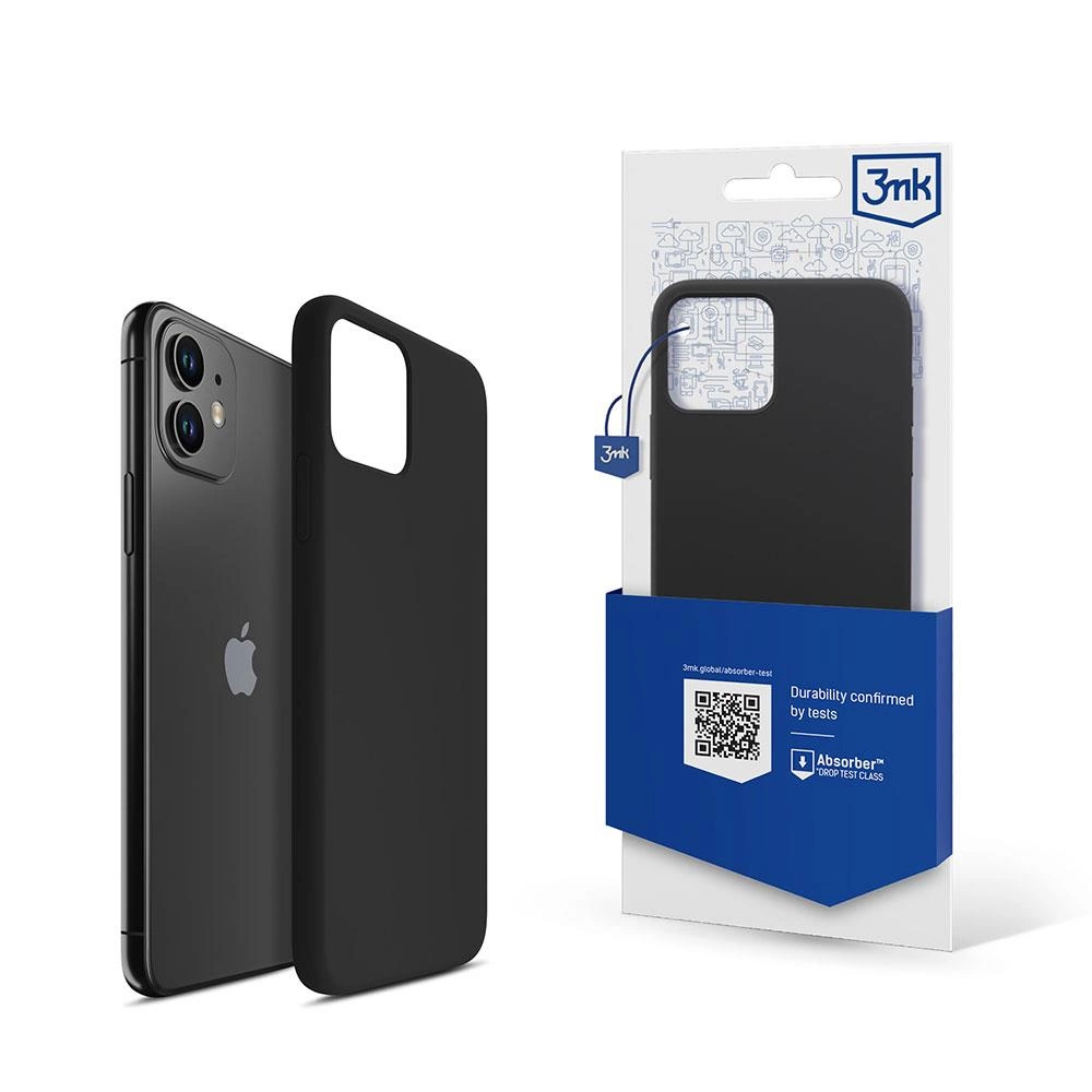3mk Protection 3mk Silikonové pouzdro pro iPhone 11 - černé