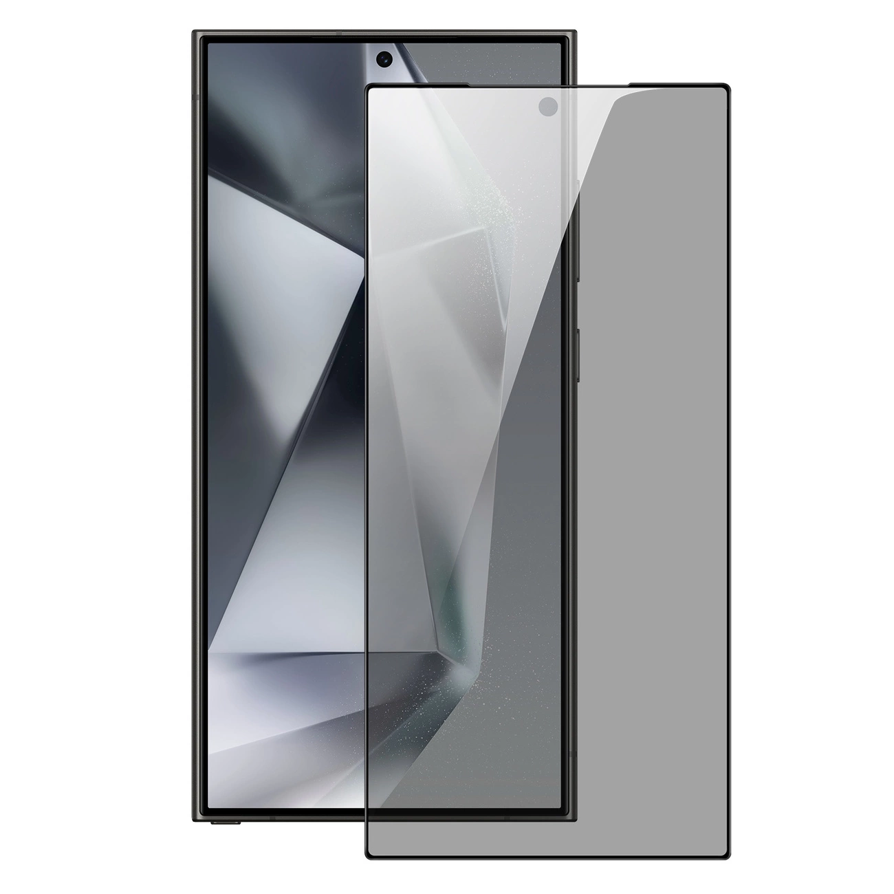 Dux Ducis Privacy Glass pro Samsung S24 Ultra - s černým rámečkem