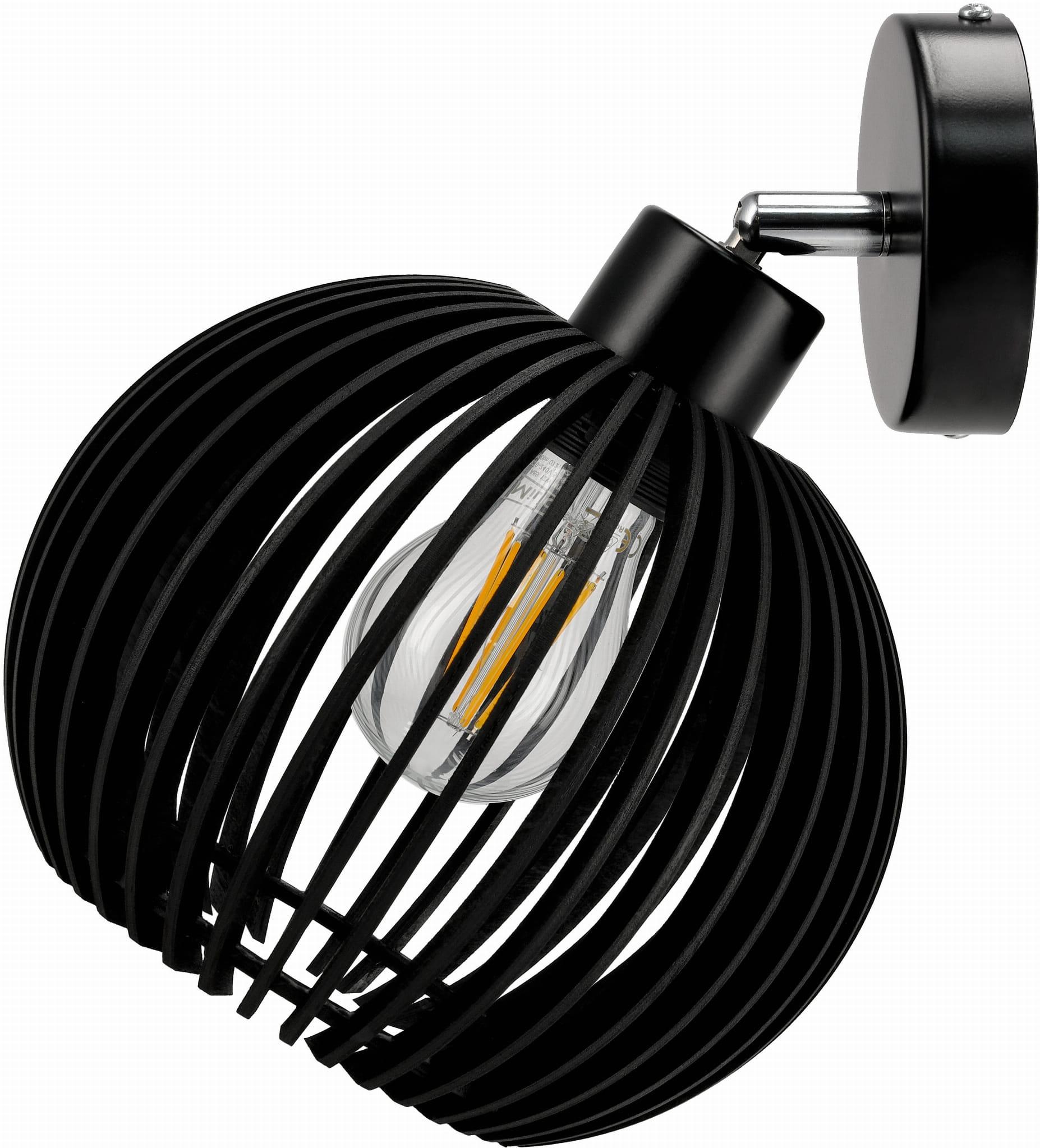 Berge LED nástěnné svítidlo 1x E27 černá LUCA05-B P0002-LUCA05-B