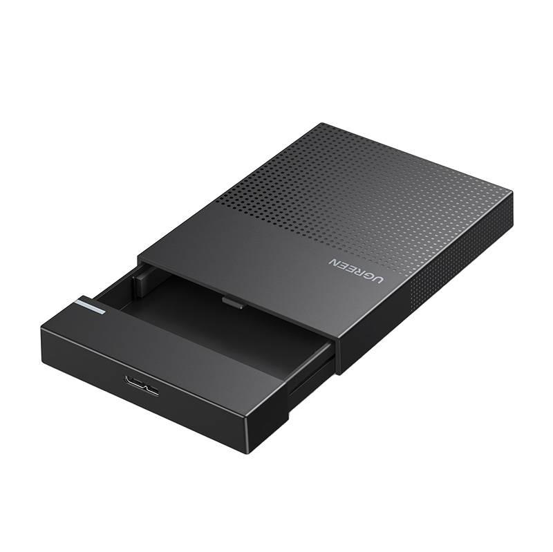 2,5" externí kryt pro HDD UGREEN CM471 SATA, micro USB (černý)