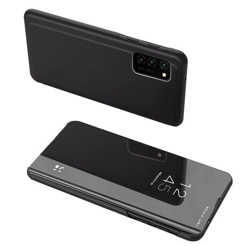 Hurtel Clear View Pouzdro flipové Samsung Galaxy A52s 5G / A52 5G / A52 4G černé
