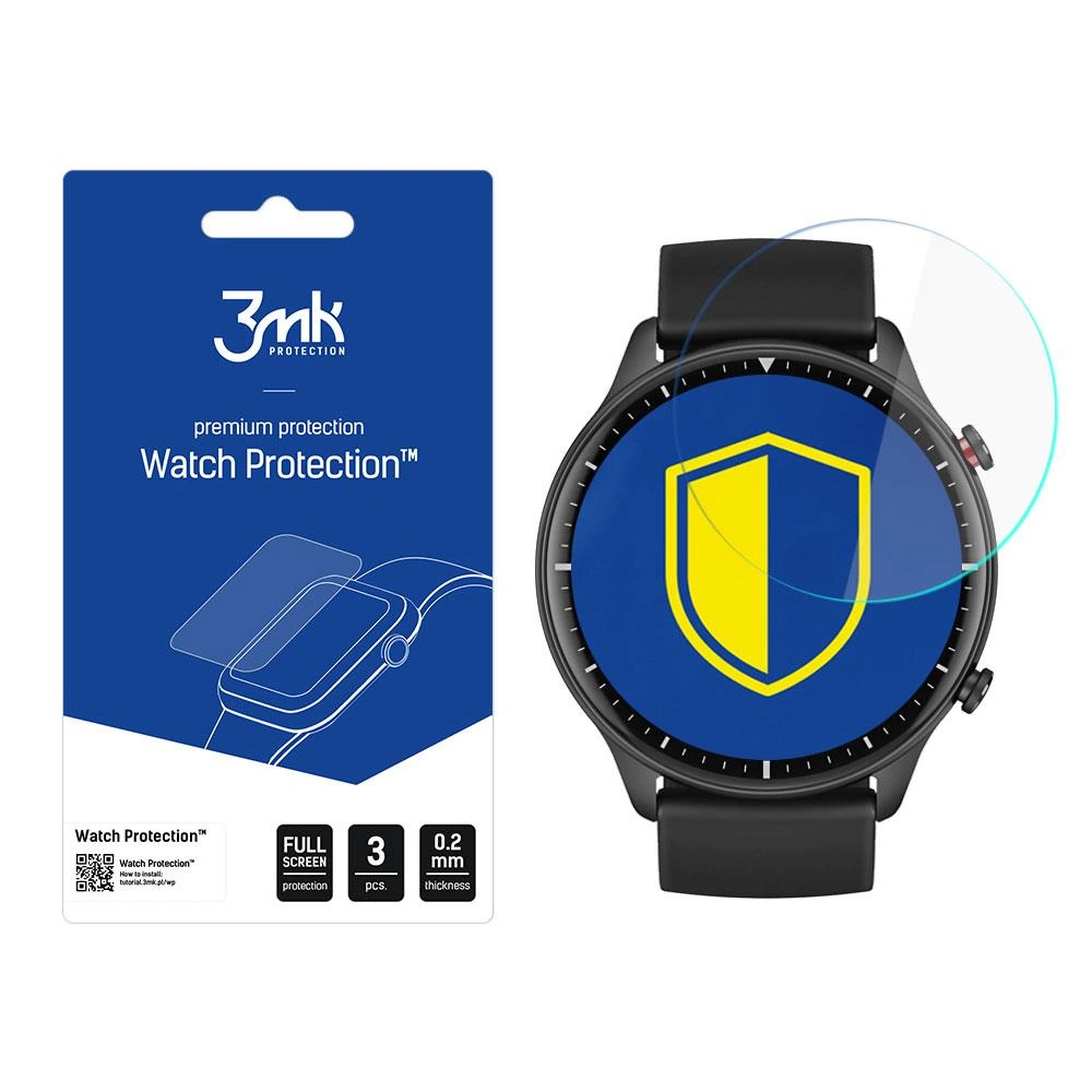 3mk Protection 3mk Watch Protection™ v. ARC+ ochranná fólie pro Xiaomi Amazfit GTR 2