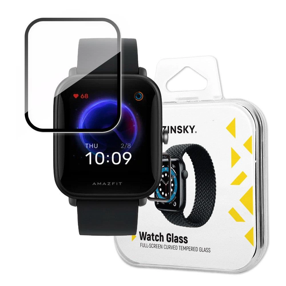 Wozinsky Watch Glass hybridní sklo pro Xiaomi Amazfit Bip U černé