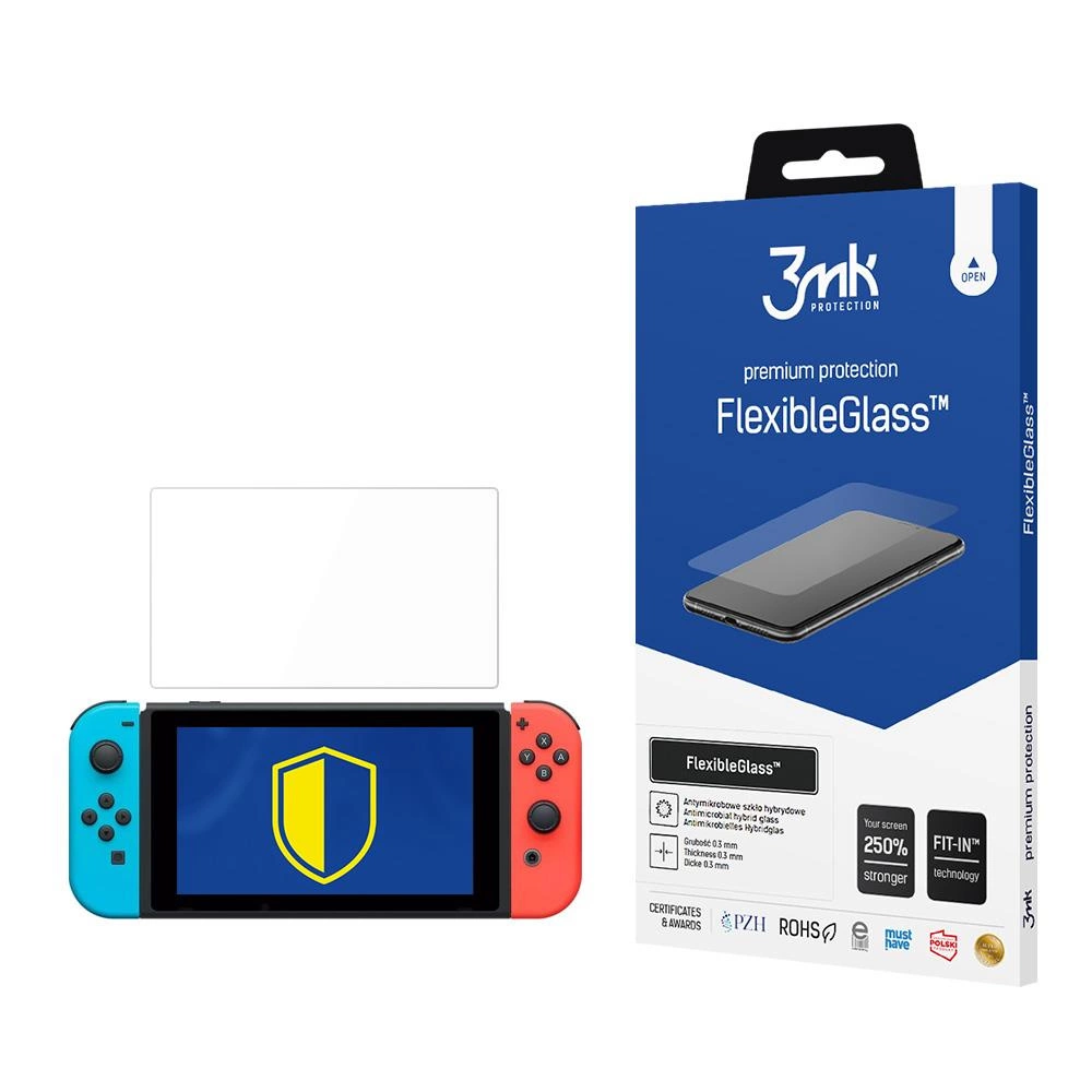 3mk Protection 3mk FlexibleGlass™ hybridní sklo pro Nintendo Switch