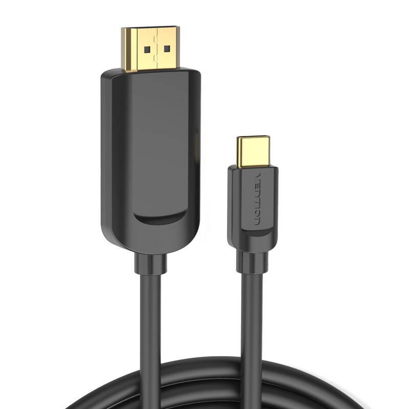Kabel USB-C na HDMI Vention, CGUBG, 1,5 m (černý)