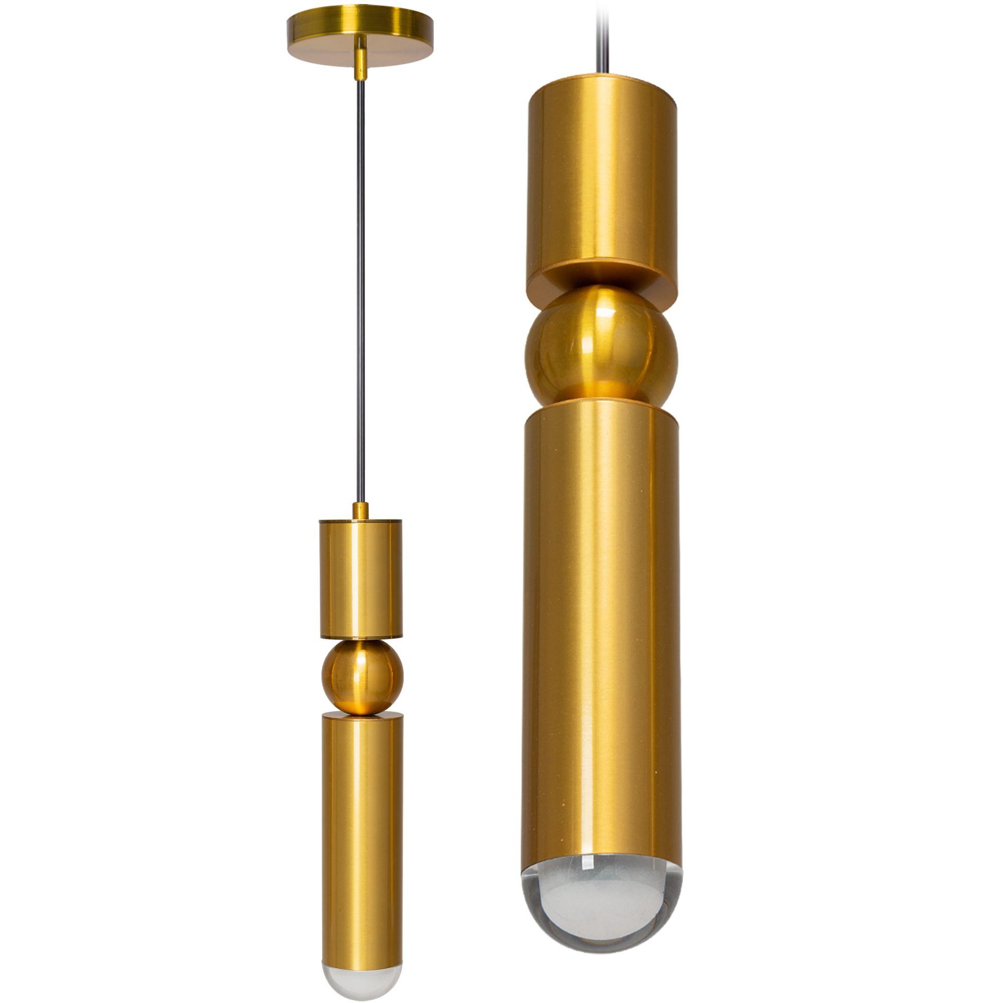 Rea Kovové závěsné stropní svítidlo zlatá APP470-1CP OSW-00904