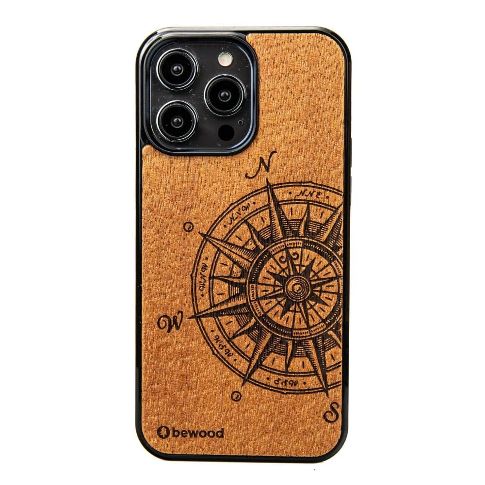 Dřevěné pouzdro pro iPhone 14 Pro Max Bewood Traveler Merbau