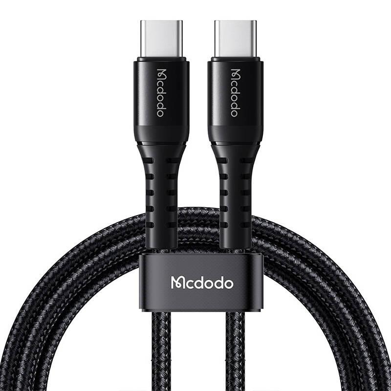 Kabel USB-C na USB-C Mcdodo CA-5640, 60W, 0,2 m (černý)