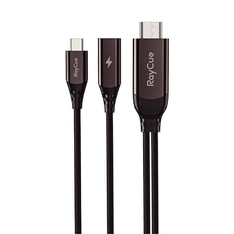 Kabel RayCue z USB-C na HDMI 2.1 4k30Hz, 2 m (černý)