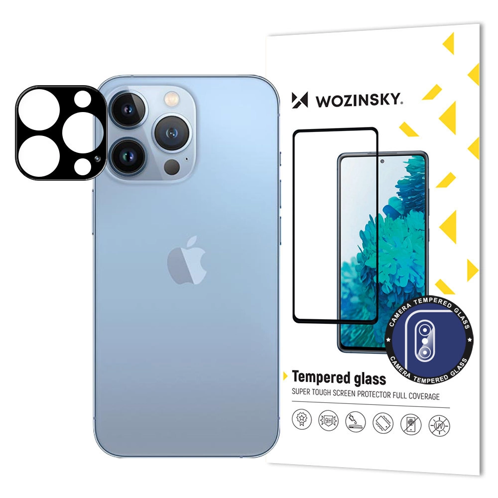 Wozinsky Full Camera Glass iPhone 14 Pro/14 Pro Max 9H tvrzené sklo pro fotoaparát s plnou kamerou