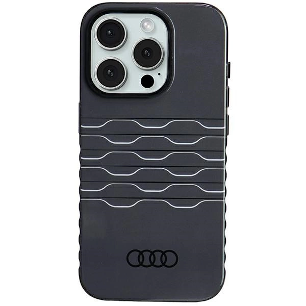Audi IML MagSafe pouzdro pro iPhone 15 Pro - černé