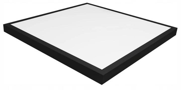 DomenoLED Panel LED přisazený 60x60 40W černý PL-C05 5200 lm 130lm/W 4000K barva Neutrální bílá