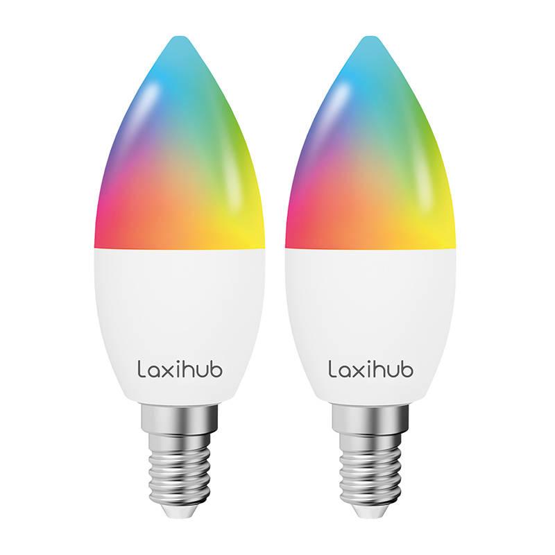 Laxihub LAE14S Wifi Bluetooth TUYA smart LED žárovka (2 ks)