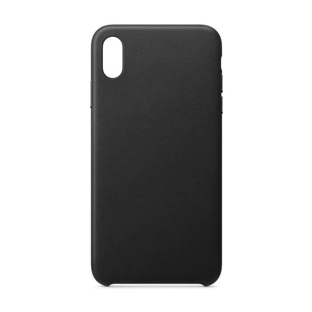 Hurtel ECO Leather pouzdro z ekokůže pro iPhone 12 Pro Max černé