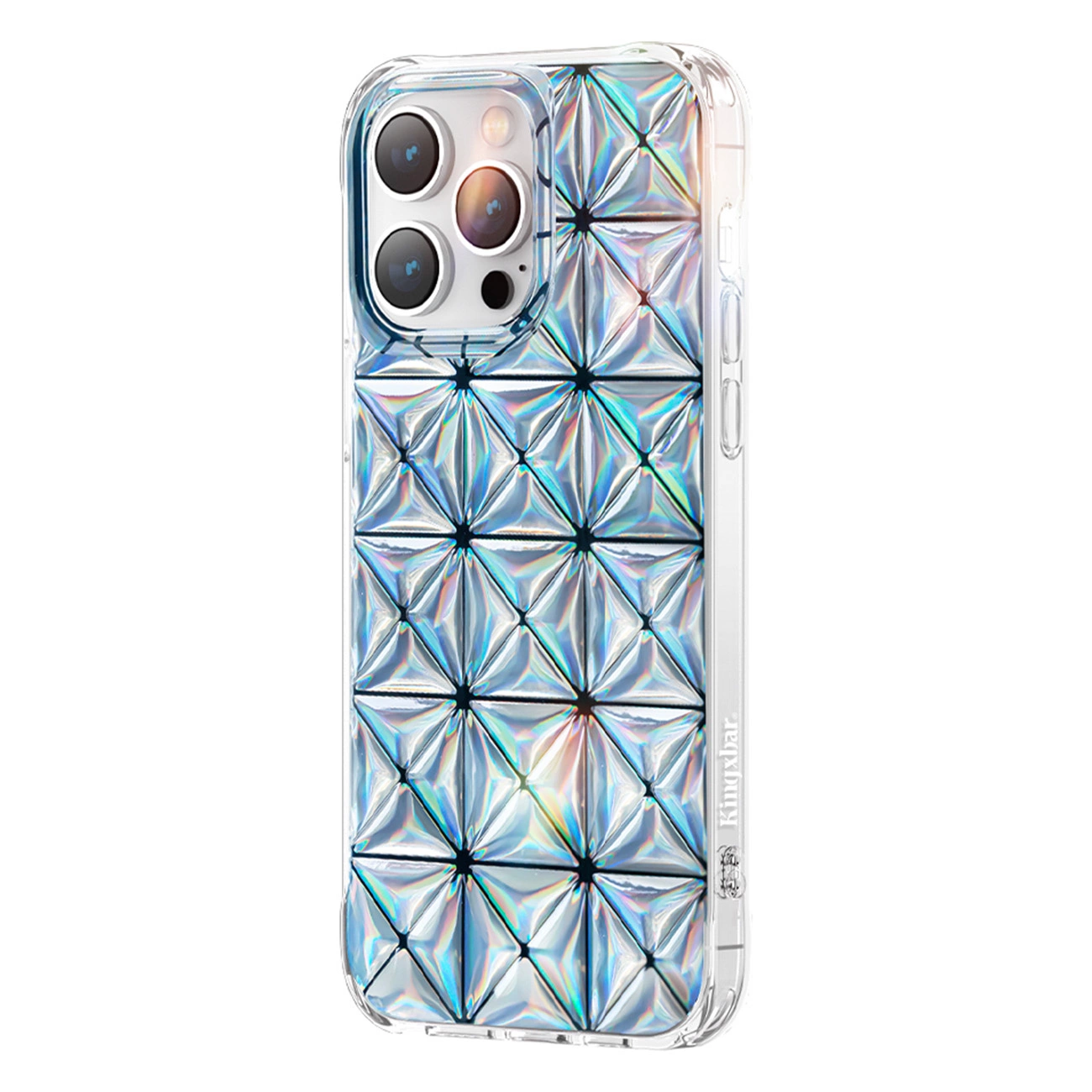 Kingxbar Miya Series iPhone 14 pouzdro zadní kryt laser color
