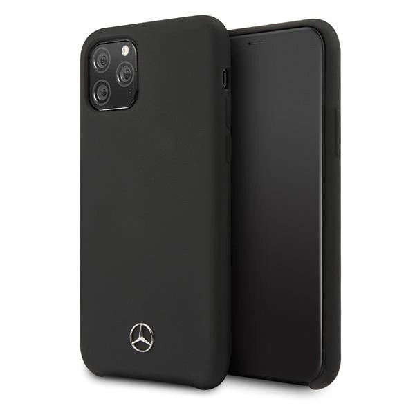 Mercedes Silicone Line pouzdro pro iPhone 11 Pro hardcase - černé