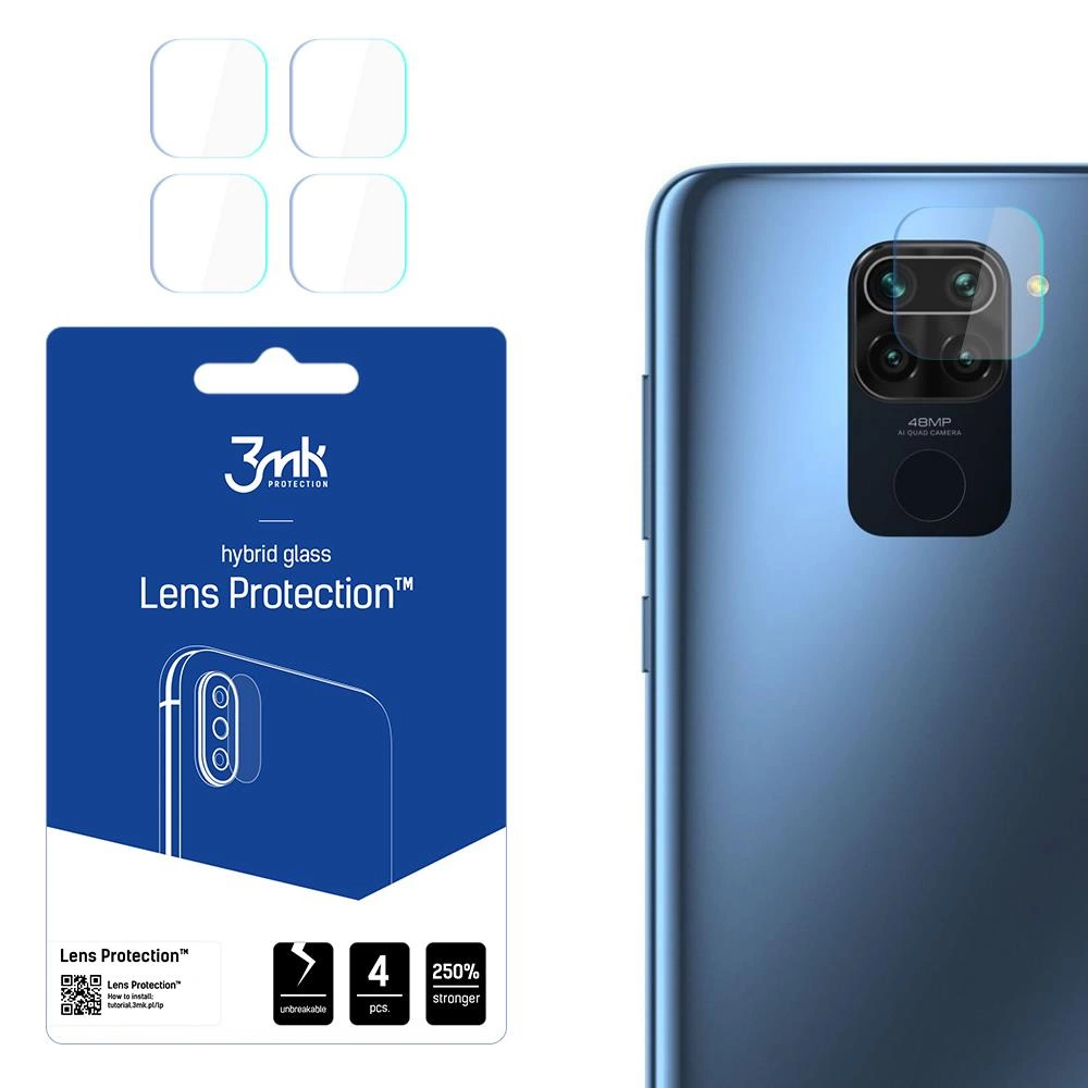 3mk Protection 3mk Lens Protection™ hybridní sklo na fotoaparát pro Xiaomi Redmi Note 9 4G