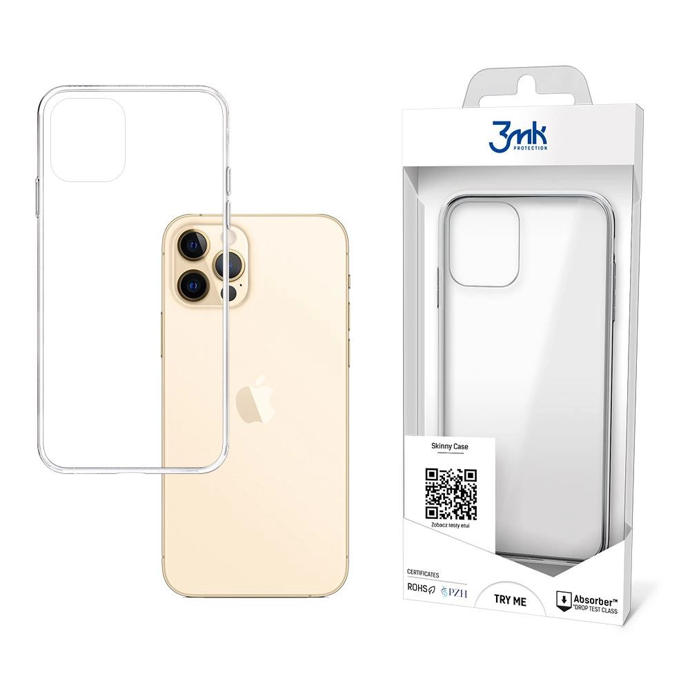 3mk Protection 3mk Skinny Case pro iPhone 12 / 12 Pro - čirý