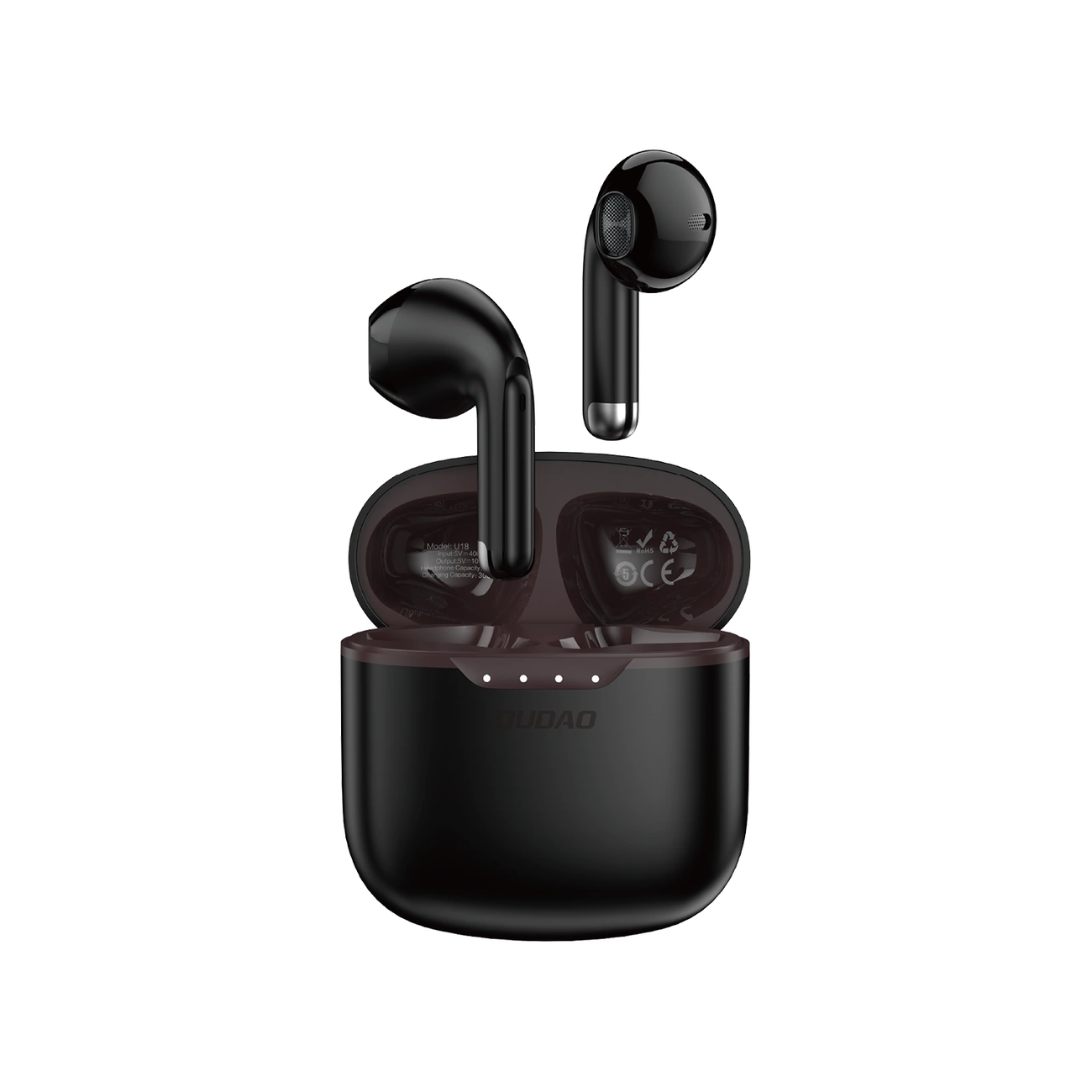 Bezdrátová sluchátka TWS Dudao U18 Bluetooth 5.1 - černá