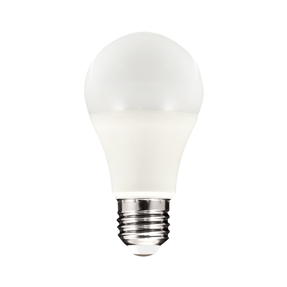 GOLDLUX (Polux) LED žárovka E27 s mikrovlným čidlem 8W 12xSMD5630 806lm Teplá bílá