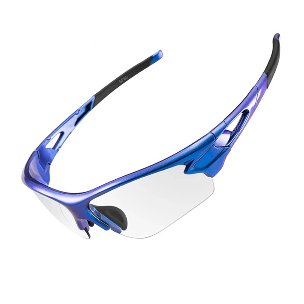 Cyklistické brýle Rockbros 10069 fotochromatické UV400 - modré