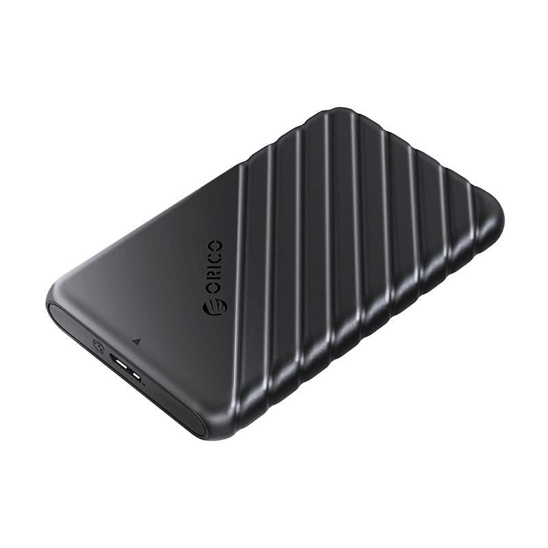 Orico 2,5" HDD / SSD kryt, 5 Gb/s, USB 3.0 (černý)
