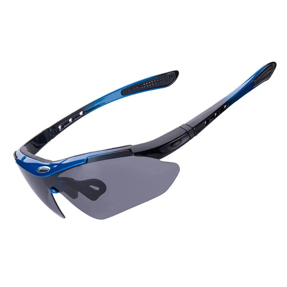 Rockbros 10134PL polarizační cyklistické brýle - modré