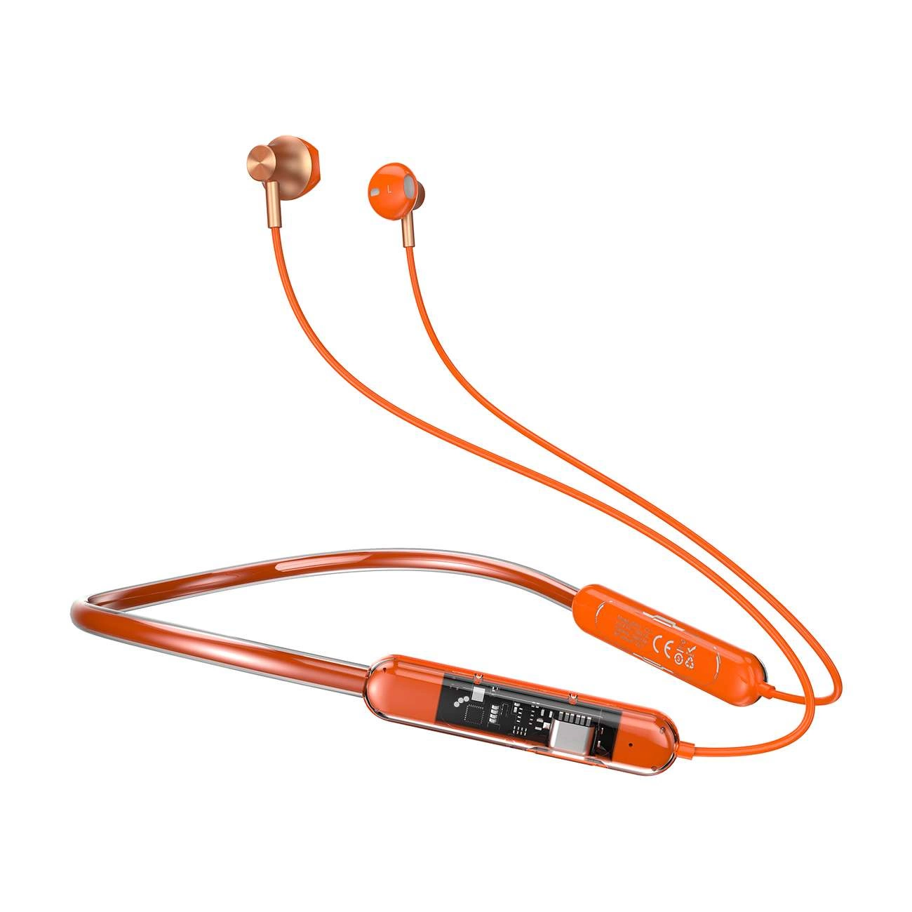 Bezdrátová sluchátka Dudao U5Pro+ Bluetooth 5.3 - oranžová