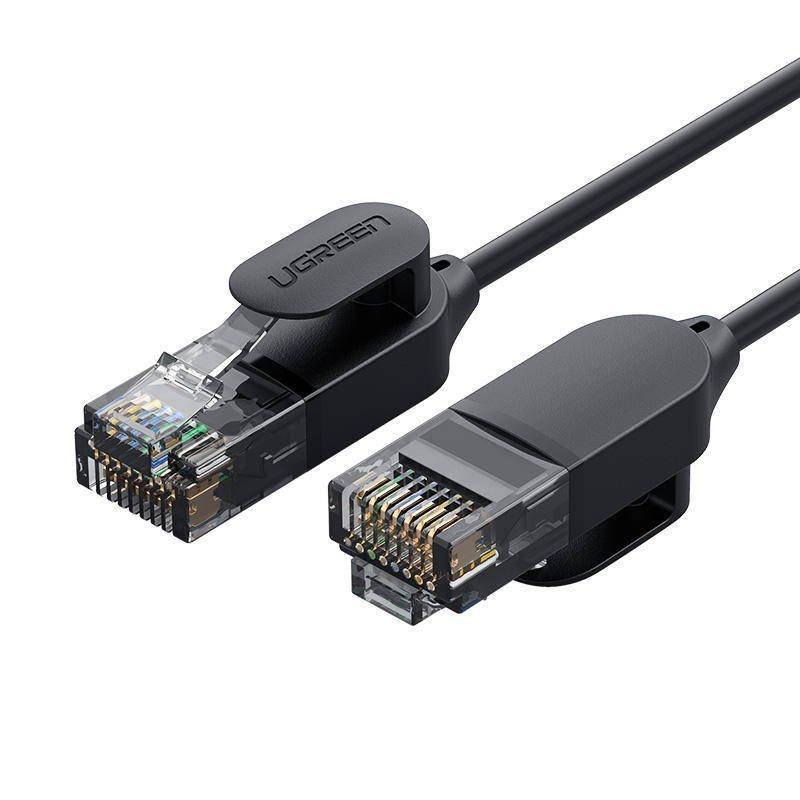 UGREEN NW122 Ethernet RJ45, Cat.6A, síťový kabel UTP, 10 m (černý)